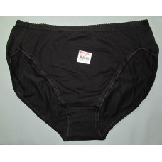 Трусы женские баталы "Утяжка" черный 3XL (3471) 